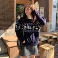 thumbnail image 5 of Suéter de punto de jacquard navideño de moda para mujer, suéter sencillo de manga larga para otoño e invierno, prendas de punto informales que combinan con todo, 5 of 5