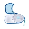 thumbnail image 3 of Contenedor giratorio Strade Fareast Limited para refrigerios fácil de limpiar sellado para niños y adultos vegetarianos Azul, 3 of 8