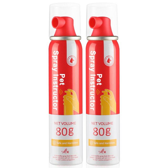 Spray corrector Dog Trainer KDSZJDV, 80 ml, paquete de 2 unidades para perros
