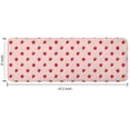 thumbnail image 7 of Red Strawberry Plants Pink Pattern Kitchen Rug Mat,Kitchen Runner Rugs Non Skid Washable,Decorative Kitchen Floor Mats for Kitchen,Sink,Laundry,17"x47.2", 7 of 7