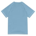 thumbnail image 6 of FORMRS Boys Rash Guard Short Sleeves Swim Shirt Quick Dry UPF 50+ Sun Protection, Sizes 3-12T, Cartoon Easter Bunnies, 6 of 6