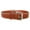 Red, variant on Euro-Dog 684334537267 Luxury Leather Traditional Collar, Burgundy - Extra Large