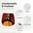 thumbnail image 6 of Haiem Halloween Pumpkin Women's 2 in 1 Running Shorts - Lightweight Athletic Workout Gym Yoga Breathable Sports Shorts Liner with Phone Pockets-X-Large, 6 of 9