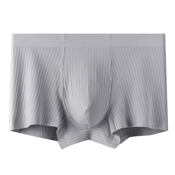 Men's Boxer Briefs Who Underwear Men Boyfriend Briefs Extra Rabbit Underwear Men Bundle Mens Designer Male Back Door Compression M Items Mens Grey 2XL