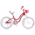 thumbnail image 2 of Royalbaby Girls Kids Bike Star Girl 18 In Bicycle Basket Kickstand Pink Child's Cycle, 2 of 6