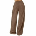 thumbnail image 6 of Coerni Girls Wide Leg Sweatpants Oversized Lounge Sweat Pants High Waist Baggy Joggers Girls Athletic Trousers School Clothes, 6 of 9