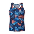 thumbnail image 5 of Men's Seamless Heat-Bonded Running Vest, Lightweight Moisture-Wicking Singlet for Marathon & Trail Running, Reflective, 5 of 12