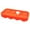 Orange, variant on EUDIDV Ice Lattice Ice Cube Tray 8 Ice Ball Molds DSlicone Ice Tray Molds Whiskey Ice Making Molds Ice Lattice Mold Ice Molds for Whiskey