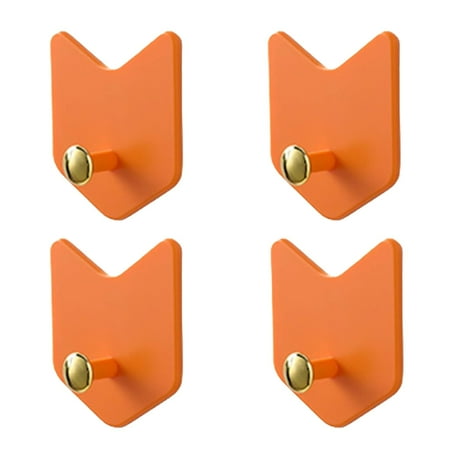 

Clearance Sale! WIXINLZ Hooks Bestoyard 4Pcs Strong Sticky Hook Room Decor Aesthetic Bathroom Door Hooks Wall Towel Hangers Adhesive Decor Desk Decor Towel Hook The Hips No Punching