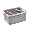 thumbnail image 1 of Caja de almacenamiento de ratán 18l, Plástico (PP) sin BPA, capuchino, A4/18l (36,8 x 27,8 x 19,1 cm) Vhermosa XZB-0385, 1 of 7