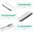 thumbnail image 4 of Pawsdot 10Pcs Durable Stainless Steel Tweezers for Stamp Collecting Crafting and Eyelash Application, 4 of 7