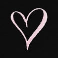 thumbnail image 2 of Dalix Heart Embroidered Fleece Cropped Hoodie Cold Fall Winter Women in Black 2XL XX-Large, 2 of 5