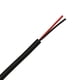 thumbnail image 4 of Cable de alimentación 24Awg Ul2464 Cable eléctrico Led rojo y negro 2 conductores trenzados de cobre estañado 2 cables (2464-24Awg-2C- 25 pies), 4 of 5