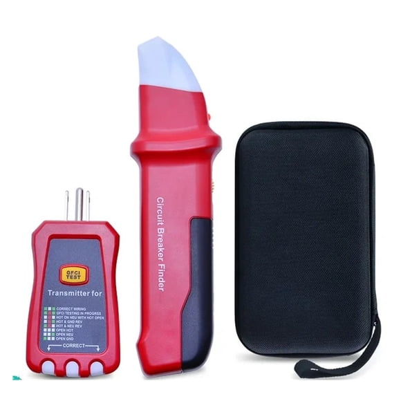 Digital Ac Circuit Tracer Breaker Finder + Gfci Outlet Receptacle Socket Teste