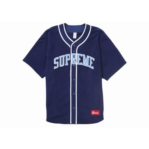 Supreme Men's Polartec Baseball Jersey Navy, from StockX
