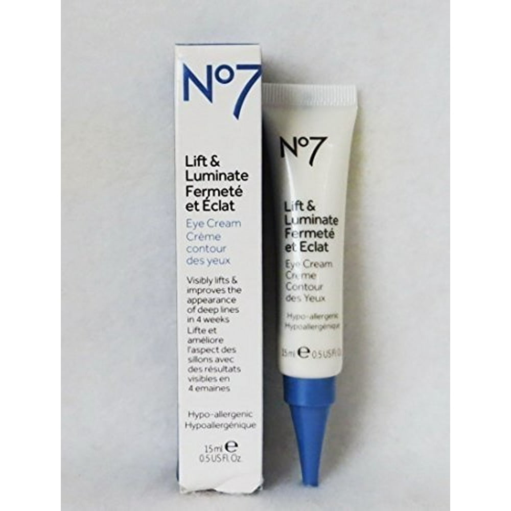 Boots No7 Lift and Luminate Triple Action Eye Cream 15 Milliliter