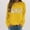 Yellow, variant on Winter Plus Size Fall Sweaters for Women Personalized Auntie Sweatshirt For Auntie Women's Funny Hoodies Wine M