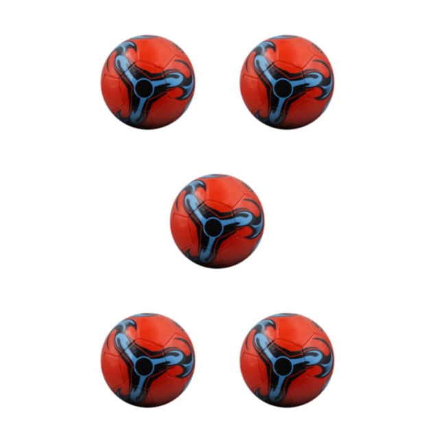 Baohd Durable Soccer Ball For Competitive Foot Training And Long-lasting Fengyun Red No.4 5Set