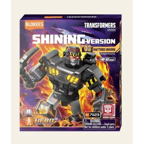 Blokees Transformers Shiny Version 03 Shattered Universe (1 RANDOM Model Kit Figure)