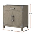 thumbnail image 4 of Laurel 30 in W x 22 in D Grey Oak Single Bath Vanity, 4 of 5