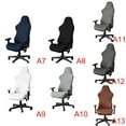 thumbnail image 4 of Office chair covers Protector Office chair cover Washable For Armchair Game Chair With 2 Armrest Covers Stretch Gaming chair cover Computer chair cover Dark Grey, 4 of 4