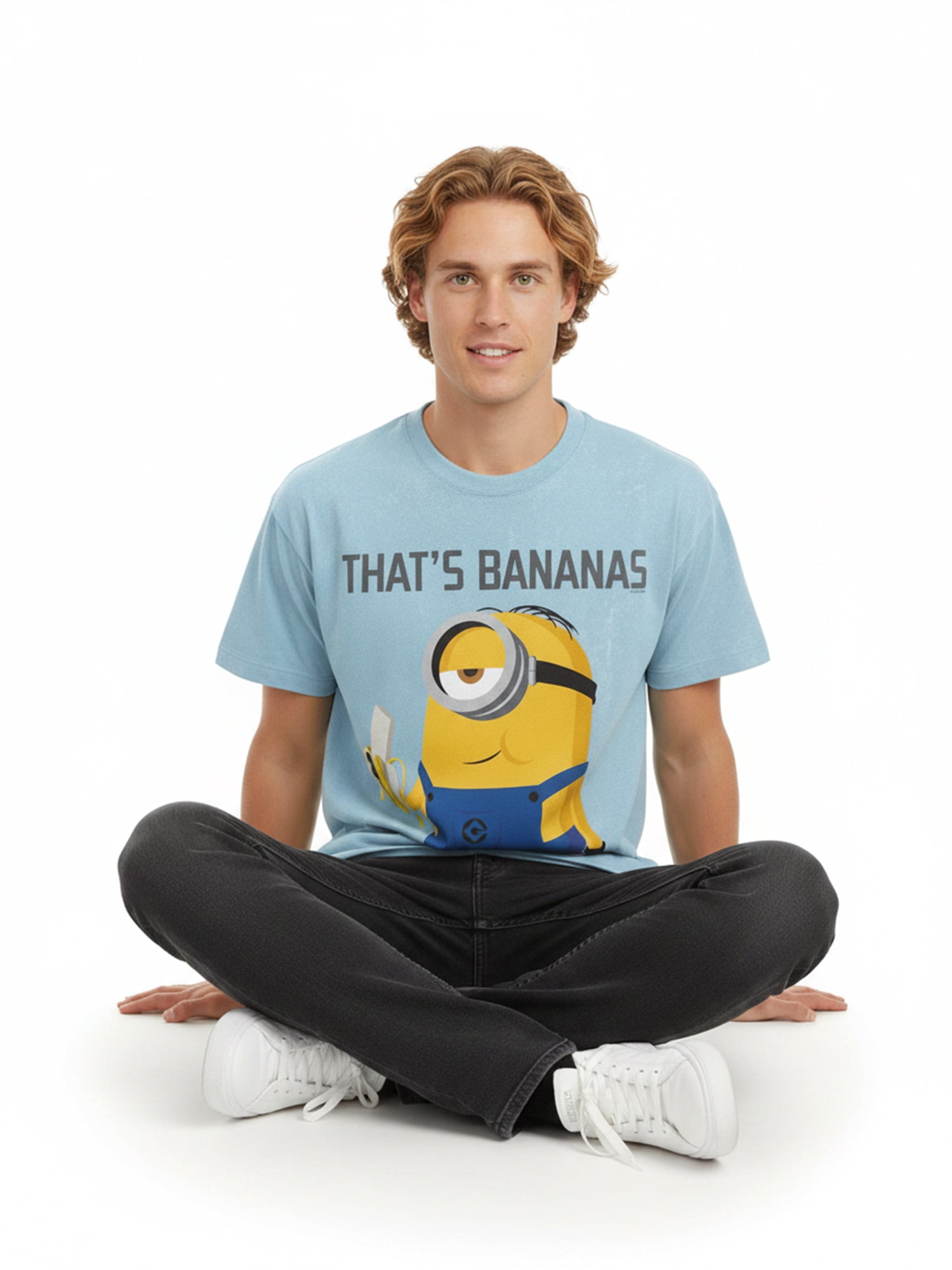 Despicable Me, Minions Men's & Big Men's Graphic T-Shirt, That's Good, Sizes S-3XL