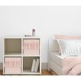 thumbnail image 2 of Sweet Jojo Designs Bohemian Blush Pink Fabric Storage Bins 2 Piece Set, 2 of 4