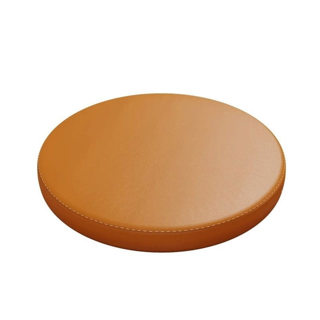 Nvzi Cojín grueso y cómodo para jardín, terraza, hogar, cocina, oficina, 11,81 x 11,81 x 1,77 pulgadas (naranja)