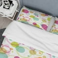 thumbnail image 4 of Designart 'Retro Circular Design II' Mid-Century Modern Duvet Cover Set, 4 of 4