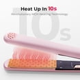 thumbnail image 4 of TYMO Plancha alisadora y rizador de pelo 2 en 1 con calentamiento rápido de 10 s, rizador alisador profesional de titanio de 1 pulgada con 32 temperaturas ajustables y apagado automático, 4 of 5
