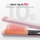thumbnail image 4 of TYMO Plancha alisadora y rizador de pelo 2 en 1 con calentamiento rápido de 10 s, rizador alisador profesional de titanio de 1 pulgada con 32 temperaturas ajustables y apagado automático, 4 of 5