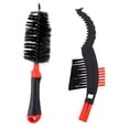 thumbnail image 4 of SHOWERORO 2pcs Chain Cleaning Kit Nylon Black Practical Design for Tires, 4 of 7