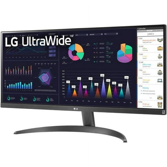 Open Box - LG 29WQ500-B Moniteur 29 Pouces Ultralarge FHD HDR10 IPS avec AMD FreeSync - Noir