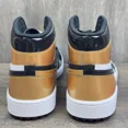 thumbnail image 5 of Ni - ke Jordan 1 High Golf Gold Toe Men’s Golf Shoes Size 12 Multicolor DQ0660-002, 5 of 5