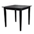 thumbnail image 3 of Target Marketing Systems Udine 30-Inch Square Breakfast Table with Tapered Legs, Black, 3 of 3