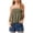 Brown, variant on Womens Tank Tops Fashion Solid Color Halter Tee Shirts Casual Loose Fit Sleeveless Strapless Blouses