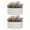 Beige, variant on Petyee 2Pcs 2x2x1ft Round Galvanized Raised Garden Bed, Outdoor Metal Patio Planter Box for Vegetables, Flowers and Plants, Green