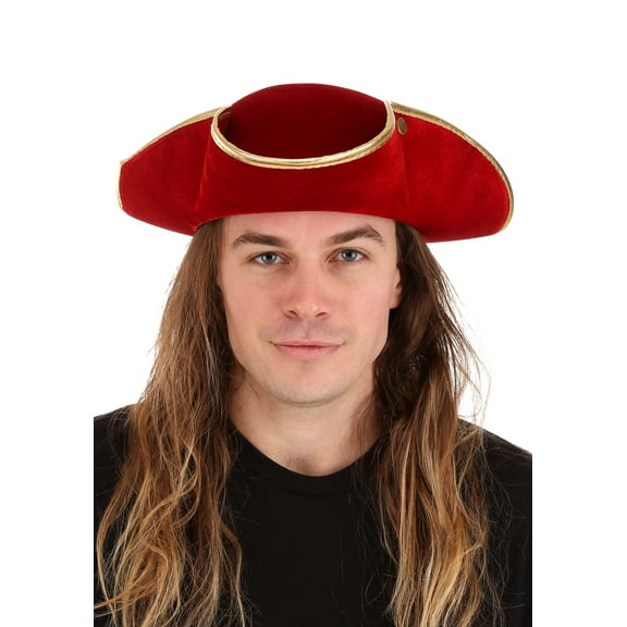 Adult Rum Pirate Red Hat