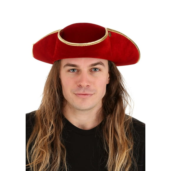 Adult Rum Pirate Red Hat