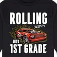 thumbnail image 3 of Hot Wheels - Rolling Into 1st Grade - Youth Long Sleeve Graphic T-Shirt, 3 of 5