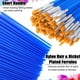 thumbnail image 4 of 100 piezas de pinceles de pintura, pinceles infantiles de cabeza plana para pintar manualidades detalladamente., 4 of 6