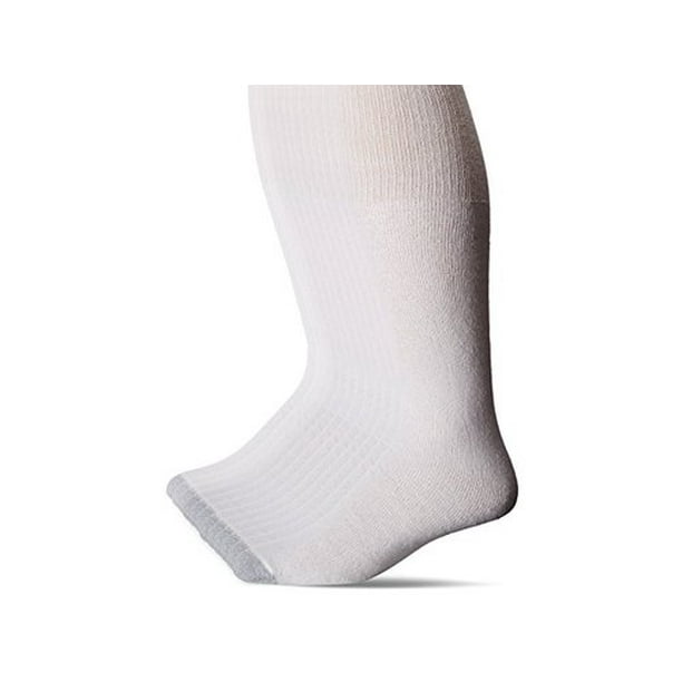 Hanes Hanes Men's 12 Pack FreshIQ Over The Calf Tube Socks, White
