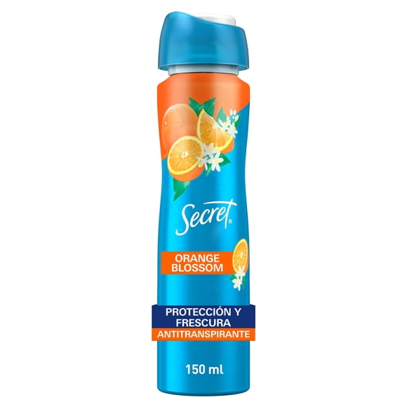 Antitranspirante Secret Spray Orange Blossom 150 ml
