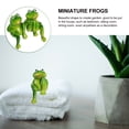 thumbnail image 4 of Figuras de animales diminutas, regalos, decoración de mostrador, ranas únicas, adornos para decoración del hogar, escritorio, 4 of 6