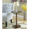 thumbnail image 3 of Mesa Convenience Concepts Palm Beach redonda, 45 cm, color espresso, 3 of 6