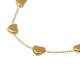 thumbnail image 2 of Pulseras Mujer con Dijes de Corazón LuckyLy, Brazalete de Acero Inoxidable con Baño Oro Rosa 18k, Oro 18k o Color Plata, Modelo Betsy Oro Rosa dorado Unitalla, 2 of 6