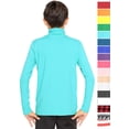 thumbnail image 3 of STRETCH IS COMFORT Oh So Soft Boy's Long Sleeve Poly Spandex Turtleneck| Size  2T- 16, 3 of 6