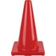 Zenith Safety Products Cône de Signalisation Rouge Hauteur de 18 Pouces, Construction en PVC, 3 Lb. – image 1 sur 1