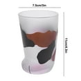 thumbnail image 2 of Vaso de Vidrio Esmerilado con Diseño de Pata de Gato, Aislamiento Resistente Al Calor, Perfecto para Leche, Agua y Café, Un Complemento Acogedor para El Hogar, Solo Lavado a Mano, 11 X 7,4 C, 2 of 2