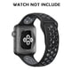 thumbnail image 2 of Compatible con Apple Watch Band 38-40 mm / 42 mm-44 mm, correa de muñeca de repuesto deportiva de silicona transpirable Compatible con iWatch Series 5/4/3/2/1 MFZFUKR 2033261-18, 2 of 9